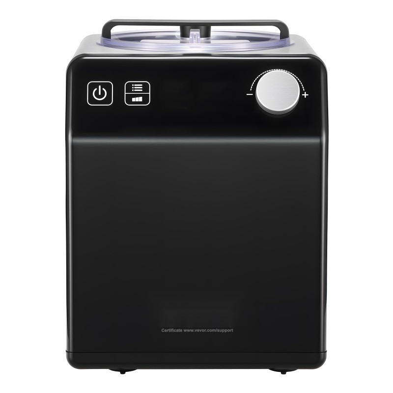 Automaattinen jäätelökone kotikäyttöön 1,9 l ruostumaton teräs neljä toimintatilaa