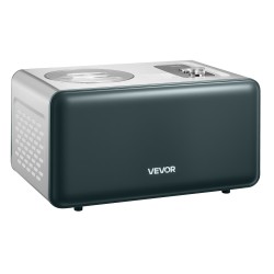 Automaattinen jäätelökone sisäänrakennetulla kompressorilla 1 5 l ruostumattomasta teräksestä kolmella toimintatilalla