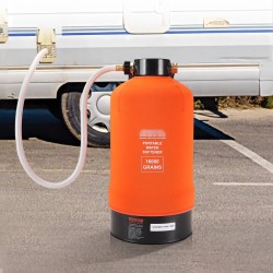 Kannettava vedenpehmennin elintarvikelaatuisella hartsilla 3/4-tuuman messinkiliittimillä 42-tuumaisella letkulla