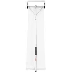 Kattolumiharja alumiinirunko 914,4 cm ulottuvuus 48,3 cm terä liukukankaalla liukuestekahvalla