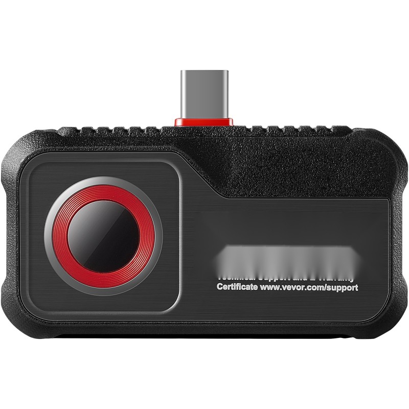 Lämpökamera 256×192 pikseliä 25 Hz Android‑yhteensopiva Type‑C‑liitäntä IP54 -20–550 °C