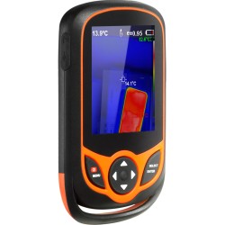Taskukokoinen lämpökamera 256 x 192 infrapunaresoluutio 3,2 tuuman kosketusnäyttö IP54 -20–550°C