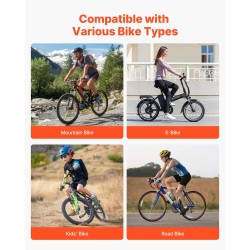 Polkupyöräteline hiiliteräsrunkoinen vapaasti seisova kuudelle polkupyörälle sopii 3 tuuman renkaalle