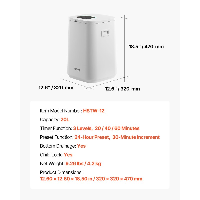 Pyyhelämmitin ämpärimalli 20 litraa sopii jopa 4 pyyhkeelle lapsilukko 24 tunnin ajastus