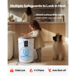 Ämpärimallinen pyyhkeenlämmitin kaksikymmenen litran tilavuus kolmelle pyyhkeelle vuorokauden viiveajastin lapsilukolla