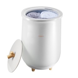Pyyhkeenlämmitin 20L ämpäri tilaa 3 isokokoiselle pyyhkeelle automaattinen virrankatkaisu aromaterapiakolo