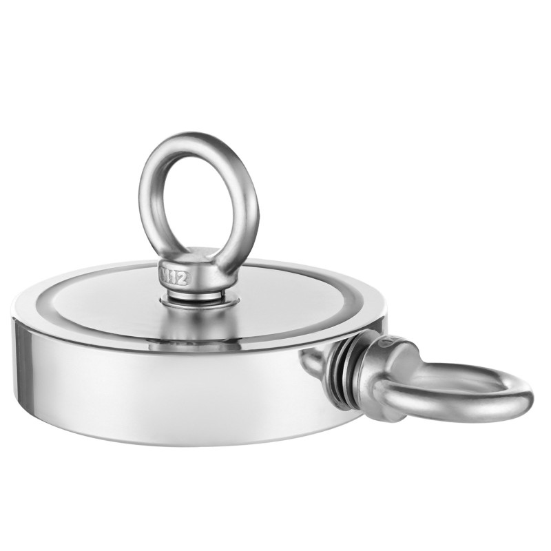 Magneettikalastussarja kaksipuolinen neodyymimagneetti 907 kg vetovoima 6 mm köysi 20 m