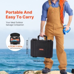 Magneettikalastussarja N35 neodyymimagneetti 635 kg vetovoima 6 mm köysi 20 m PP-säilytyslaatikko