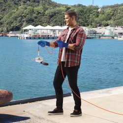 Magneettikalastussarja neodyymimagneetilla 907 kg vetovoima kaksipuolinen sisältää koukun ja hanskat