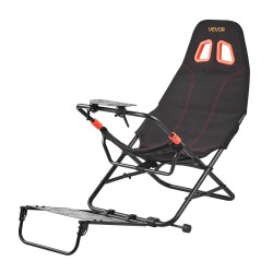 Rattiteline ajosimulaattorille Q235A-teräs säädettävä taitettava 470 mm istuinleveys