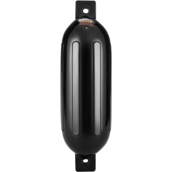 Täytettävät PVC-venepuskurit 16,5 x 58,4 cm 4 kpl köysillä säilytyslaukulla