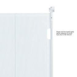 Sisäänvedettävä verkkoturvaportti 86,9 cm korkea leveys enintään 195,1 cm lapsille ja lemmikeille