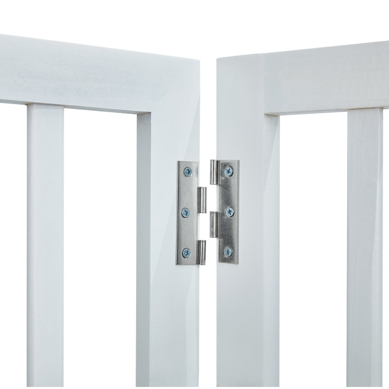 Taittuva puinen lemmikkiportti 3 paneelia 610 mm korkea 1530 mm leveä sisäkäyttöön