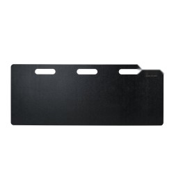 Jalkapallon paluutaulu 101,6 x 40,6 cm korkeatiheyksinen muovi taittuva säädettävillä kulmilla