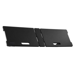 Jalkapallon palautuslevy korkeatiheyksisestä muovista 1150x330 mm taittuva kahdella kulmalla