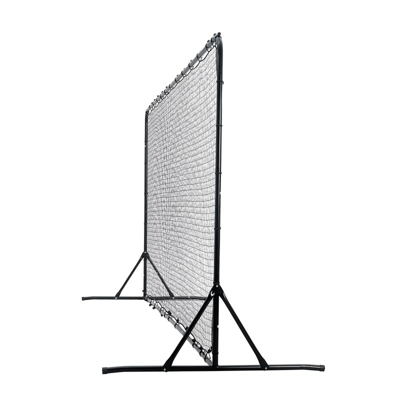 Jalkapallon palautusverkko rautarunko PE-verkko 12x6 jalkaa kantolaukku maakiilat