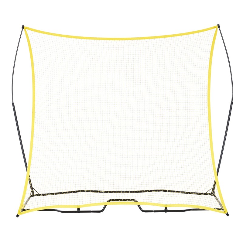 Jalkapallon palautusverkko 7x7 jalkaa rautaputkirunkoinen polyesteriverkko kantolaukulla harjoitteluun