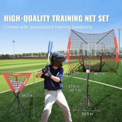 Harjoitusverkko polyesteri 7x7 jalkaa lasikuiturunko 12 palloa lyönti syöttö kiinniottoharjoituksiin