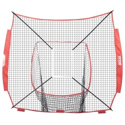 Harjoitusverkko polyesteri 7x7 jalkaa baseball ja softball harjoitteluun ilman runkoa