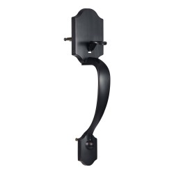 Etuoven lukitussetti sinkkiseos antiikkikupari säädettävä reikienväli 195 224 mm