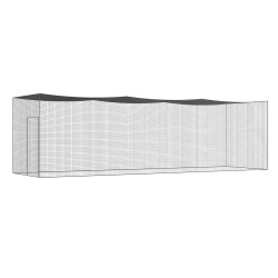 Lyöntiverkko solmittu 30 säikeisestä polyeteenistä pituus 35 jalkaa sisä ja ulkokäyttöön kantolaukulla