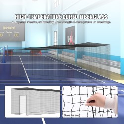 Lyöntiverkko solmittu 30-säikeisestä polyeteenistä pituus 35 jalkaa sisä- ja ulkokäyttöön kantolaukulla