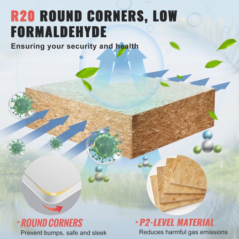 Lastulevyinen pöytälevy 1397×711 mm 25 mm valkoinen 100 kilon kantavuus