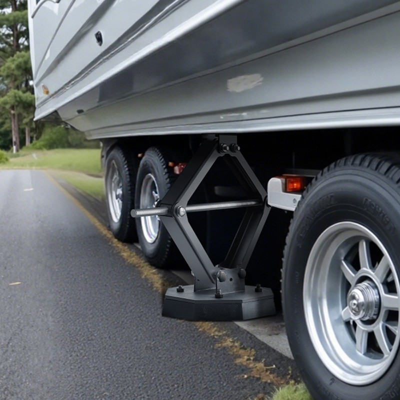 Kumiset tunkkialustat 4 kpl 203x203x76 mm 2,3 t saksitunkille