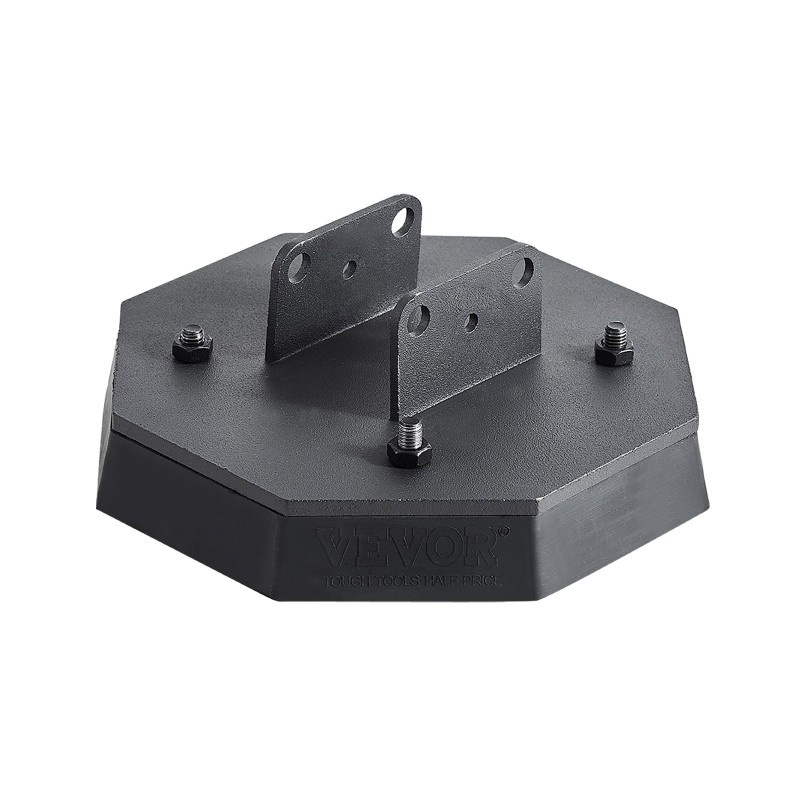 Kumiset tunkkialustat 4 kpl 203x203x76 mm 2,3 t saksitunkille