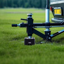 Perävaunun tunkkilohko PP-muovinen 152 mm korkeus 2,7 tonnin kantavuus 1 kpl