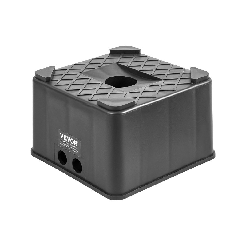 Perävaunun tunkkilohko PP-muovinen 152 mm korkeus 2,7 tonnin kantavuus 1 kpl