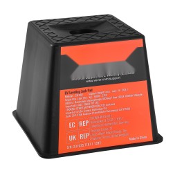 Tukijalkapalikat polypropeeni 245×245×204 mm 4 kpl 2722 kg kantavuus matkailuvaunuille