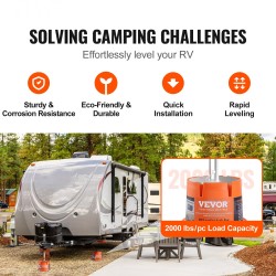 Tukipalikat polypropeeni 2 kpl pinottavat asuntovaunuille ja matkailuautoille