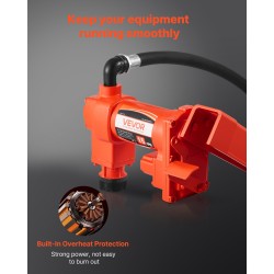 Polttoaineensiirtopumppu valurautainen runko kuparimoottori 57 l/min automaattipistooli poistoletku mukana