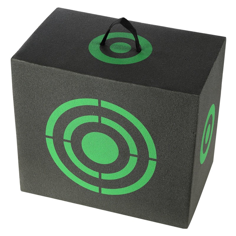 Jousiammuntatausta XPE-vaahtopinta 16x18 tuumaa kannettava musta ammuttavissa kaikilta sivuilta