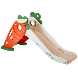 Liukumäki HDPE-muovinen 106,7 cm beige sisä- ja ulkokäyttöön enintään 40 kg