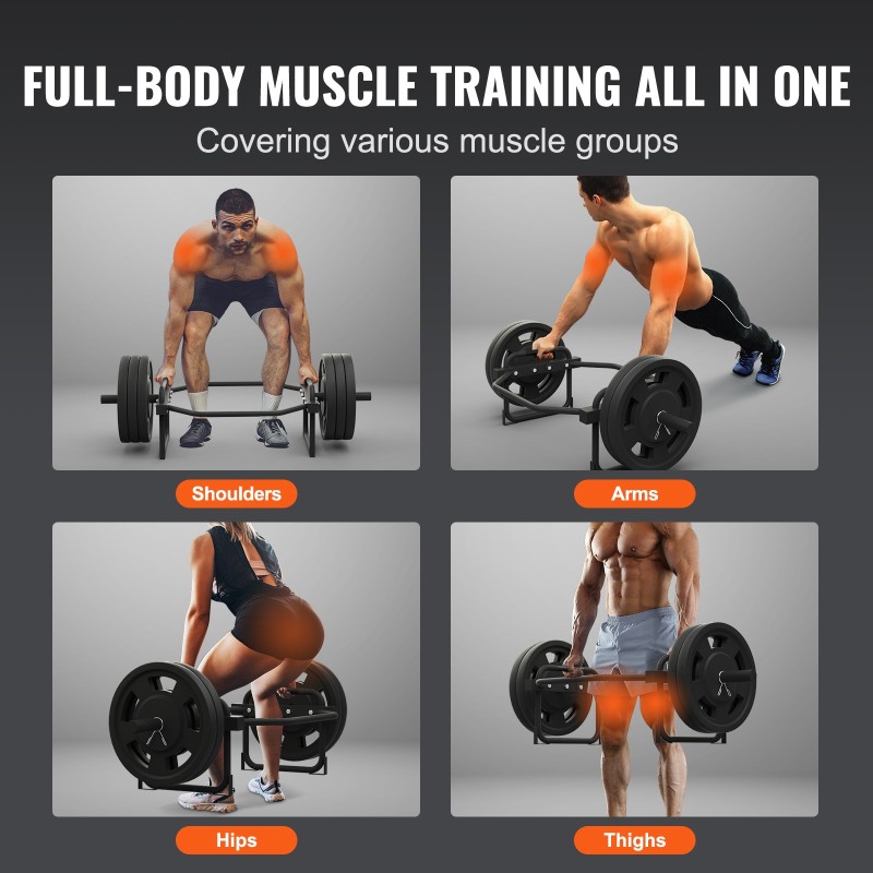 Kuusikulmainen trap-tanko terästä 225 kg kantavuus 1415 mm pituus kotikäyttöön