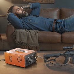 PCP-kompressori maksimipaine 4500PSI 30MPa DC12V AC230V öljytön sisäänrakennettu muunnin