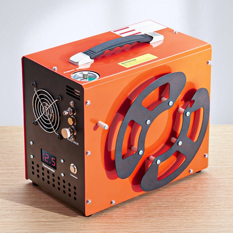 PCP-ilmakompressori 300W 4500PSI/30MPa DC12V/AC230V kannettava ilma-aseille ja sukelluspulloille