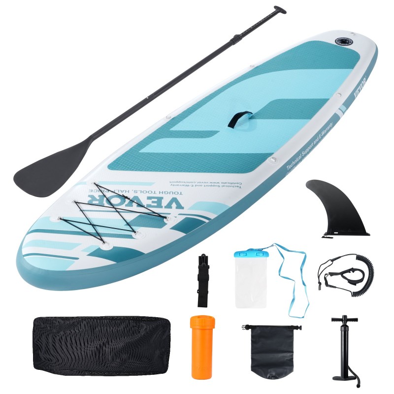 Ilmatäytteinen PVC SUP-lauta pituus 305 cm leveys 84 cm paksuus 15 cm