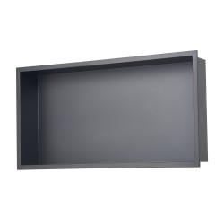 Upotettava suihkuhylly 304-ruostumattomasta teräksestä 10,2×33×63,5 cm vedenpitävä