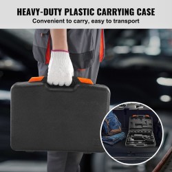 Vääntömomentin kerroin seosteteräksestä 1:64 6800 N·m 1 tuuman neliökiinnike 8 hylsyä säilytyslaatikolla