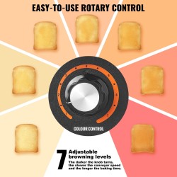 Kuljetinpaahdin ruostumattomasta teräksestä ammattikeittiöille yli 300 viipaletta tunnissa