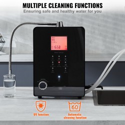 Vedenionisaattori yhdeksän levyinen kuusi vesiasetusta pH-alue 3–11,2 suodatin 9000 l