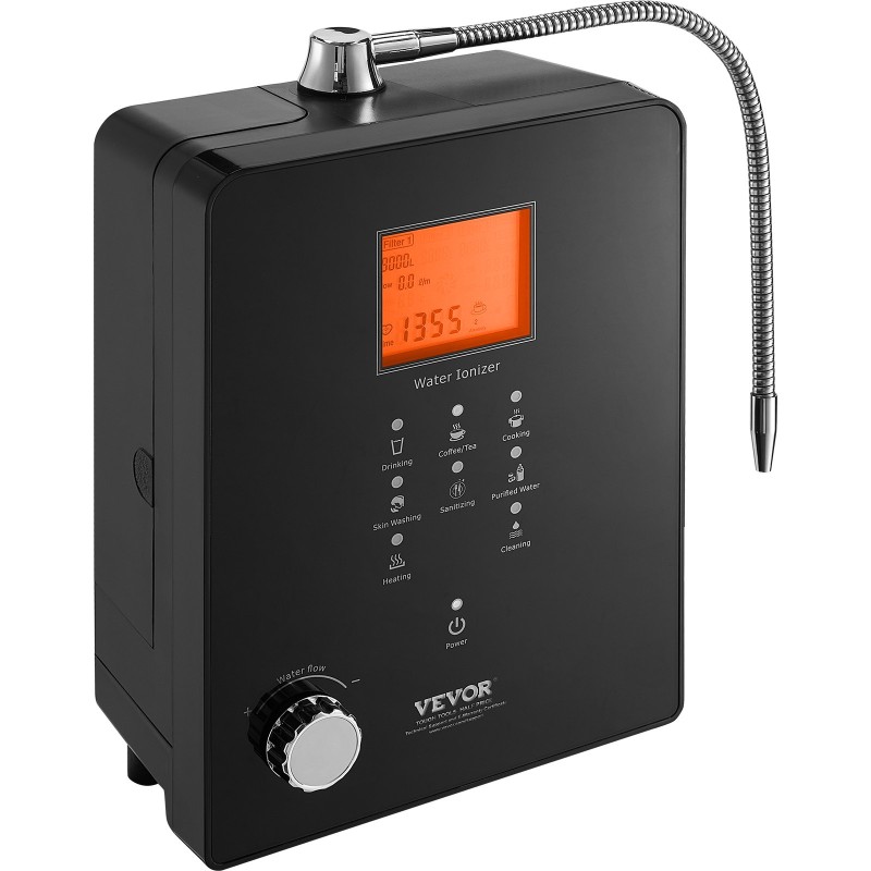 Vedenionisaattori yhdeksän levyinen kuusi vesiasetusta pH-alue 3–11,2 suodatin 9000 l