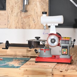 Pyörösahanterien teroituskone valurautarunko 370 wattinen 3600 kierrosta minuutissa 125 millimetrin hiomalaikka vesitankki