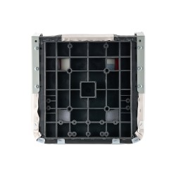 Veneen istuin korkea selkänoja taitettava PVC-nahka vaahtomuovipehmuste 2 kpl musta harmaa