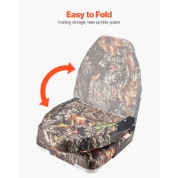 Venetuoli korkeaselkäinen taitettava PU-polyesterikangas paksu vaahtomuovipehmuste alumiiniseossaranat 2 kpl