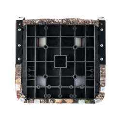 Venetuoli korkeaselkäinen taitettava PU-polyesterikangas paksu vaahtomuovipehmuste alumiiniseossaranat 2 kpl