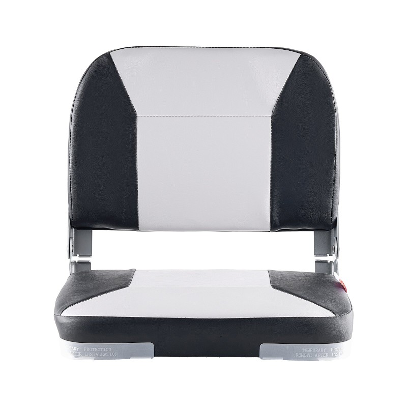 Taitettava venetuoli matalalla selkänojalla paksulla vaahtopehmusteella vedenpitävällä PVC-päällisellä kalastukseen